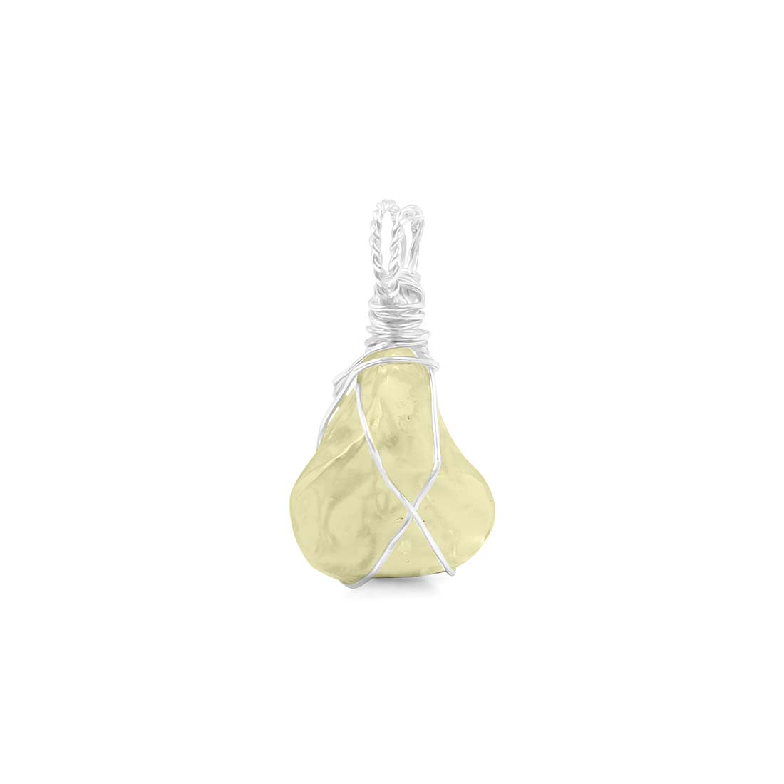 Libyan Desert Glass Pendant-(LDG-P-4.)