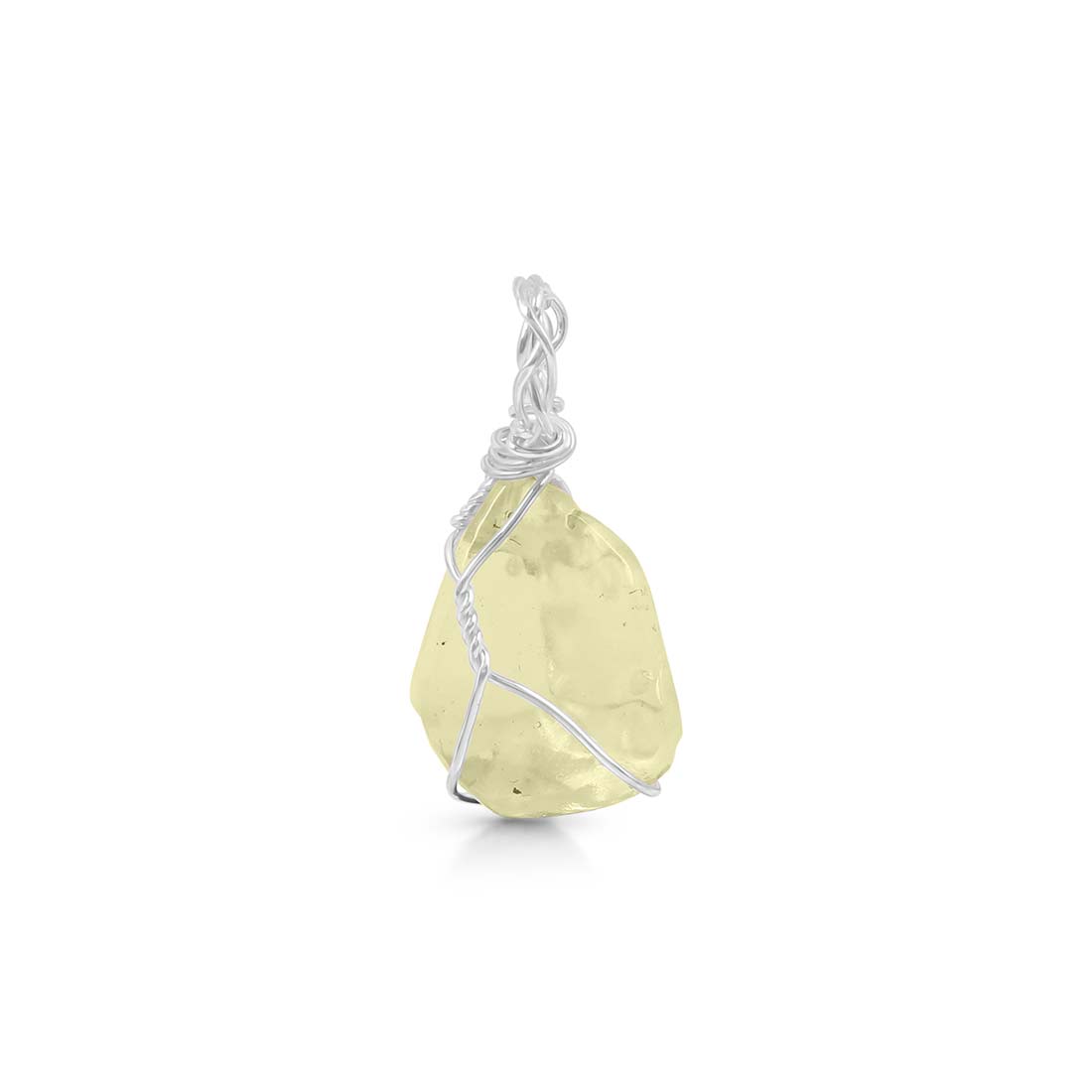 Libyan Desert Glass Pendant-(LDG-P-40.)