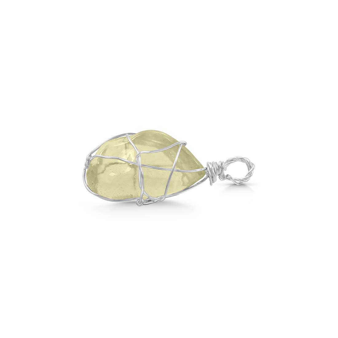 Libyan Desert Glass Pendant-(LDG-P-5.)