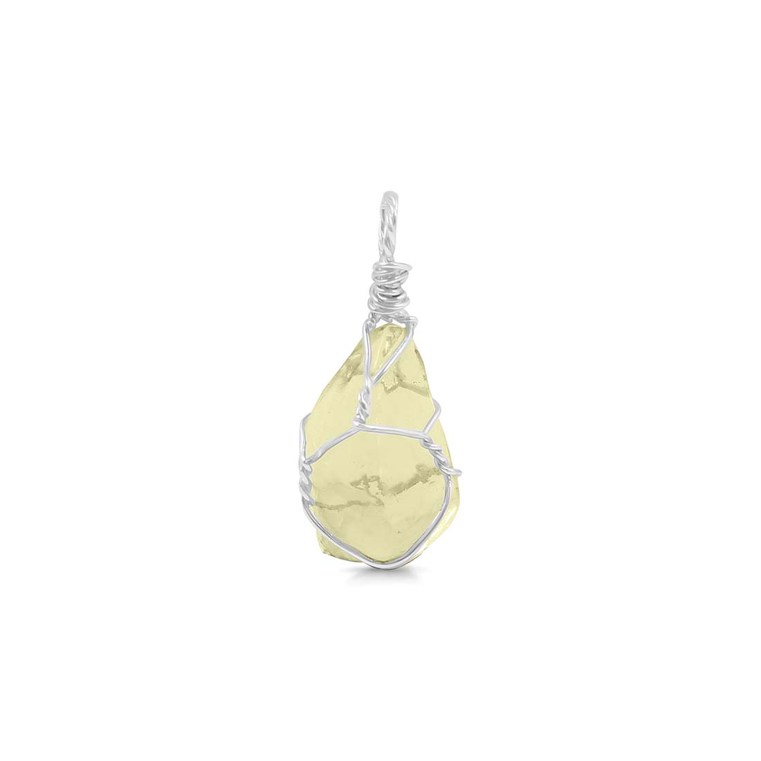 Libyan Desert Glass Pendant-(LDG-P-6.)