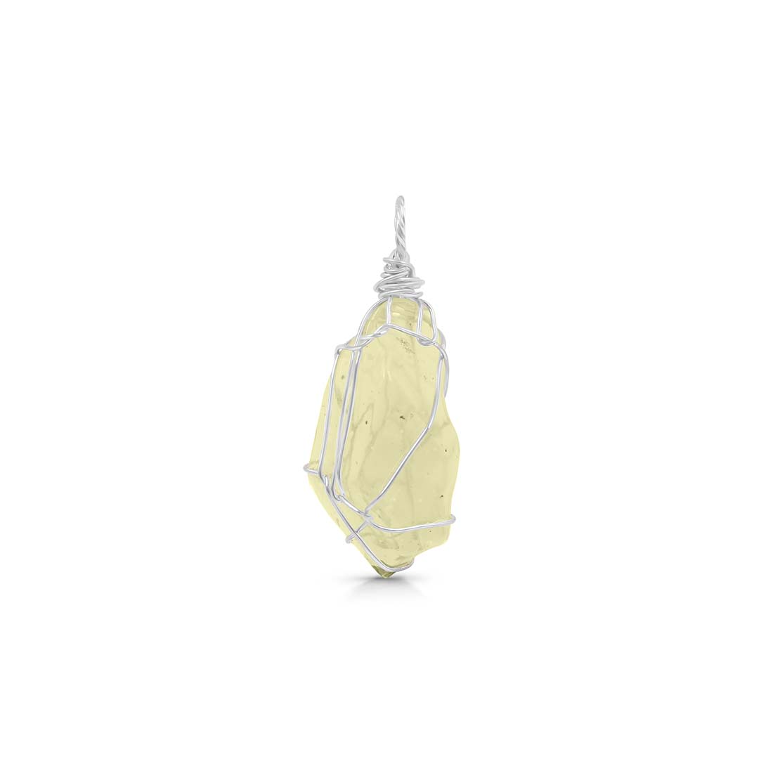 Libyan Desert Glass Pendant-(LDG-P-7.)