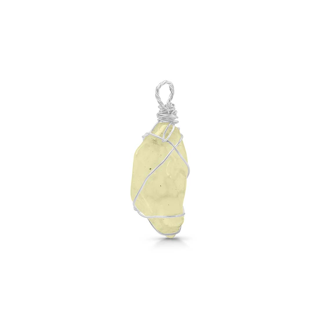 Libyan Desert Glass Pendant-(LDG-P-7.)