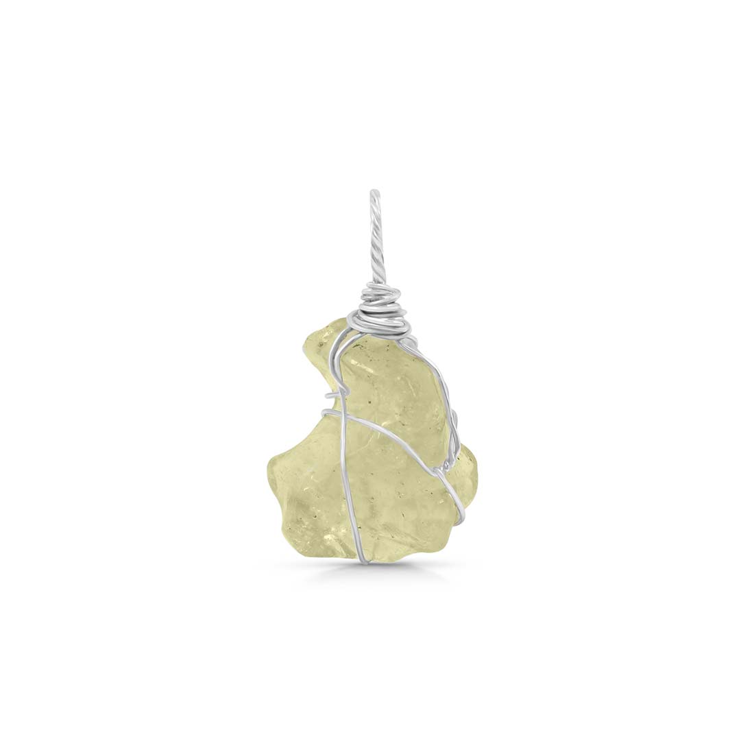 Libyan Desert Glass Pendant-(LDG-P-8.)