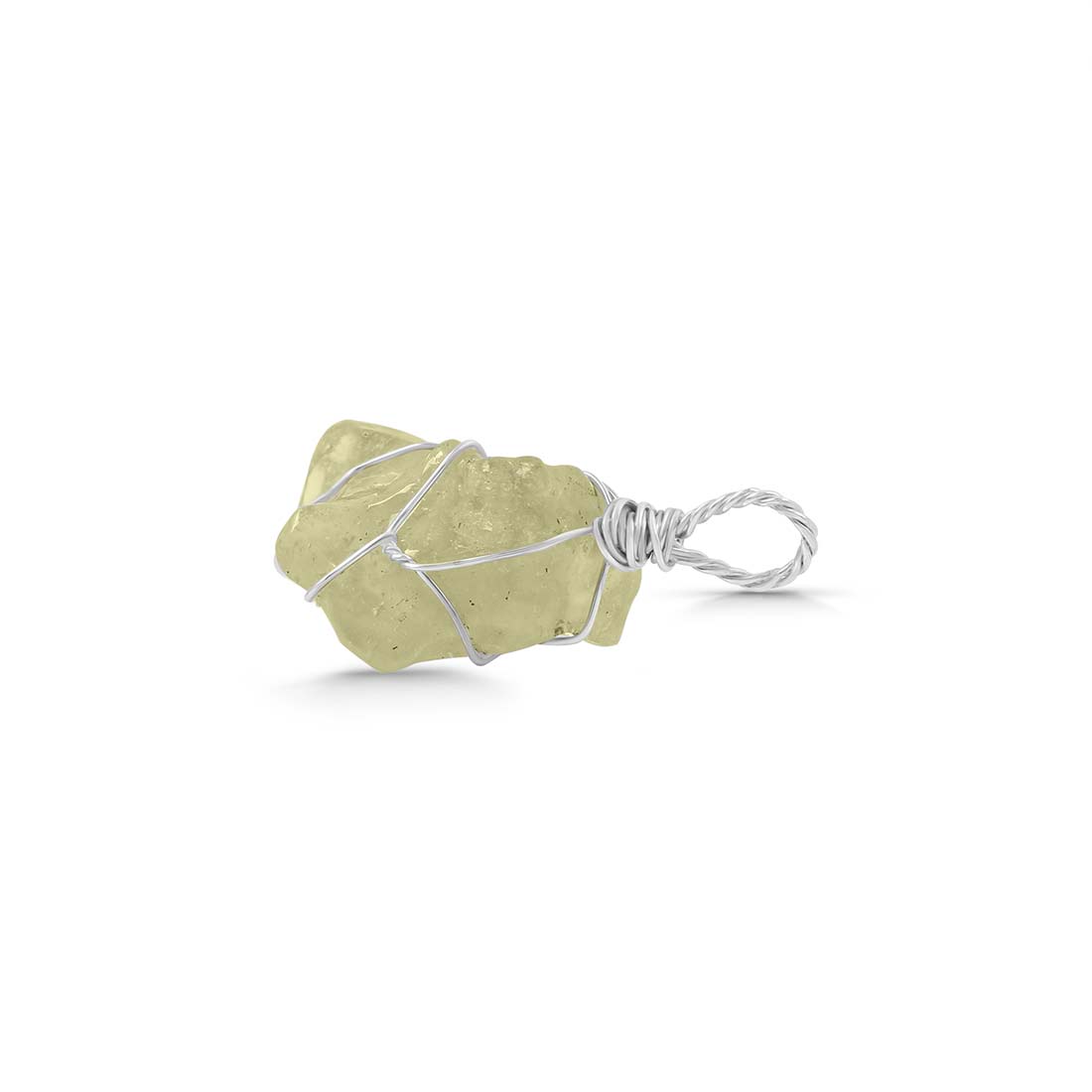 Libyan Desert Glass Pendant-(LDG-P-8.)