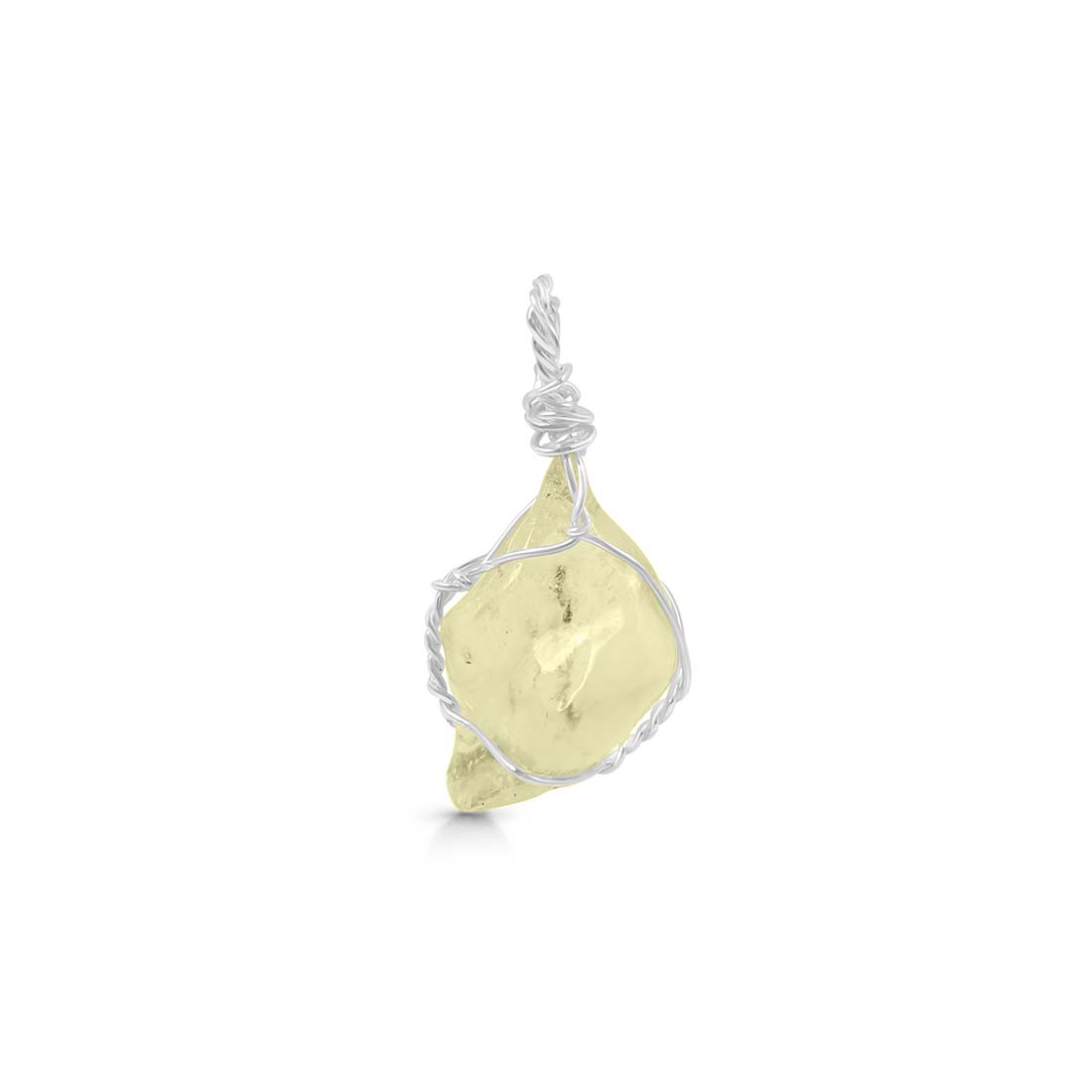 Libyan Desert Glass Pendant-(LDG-P-9.)