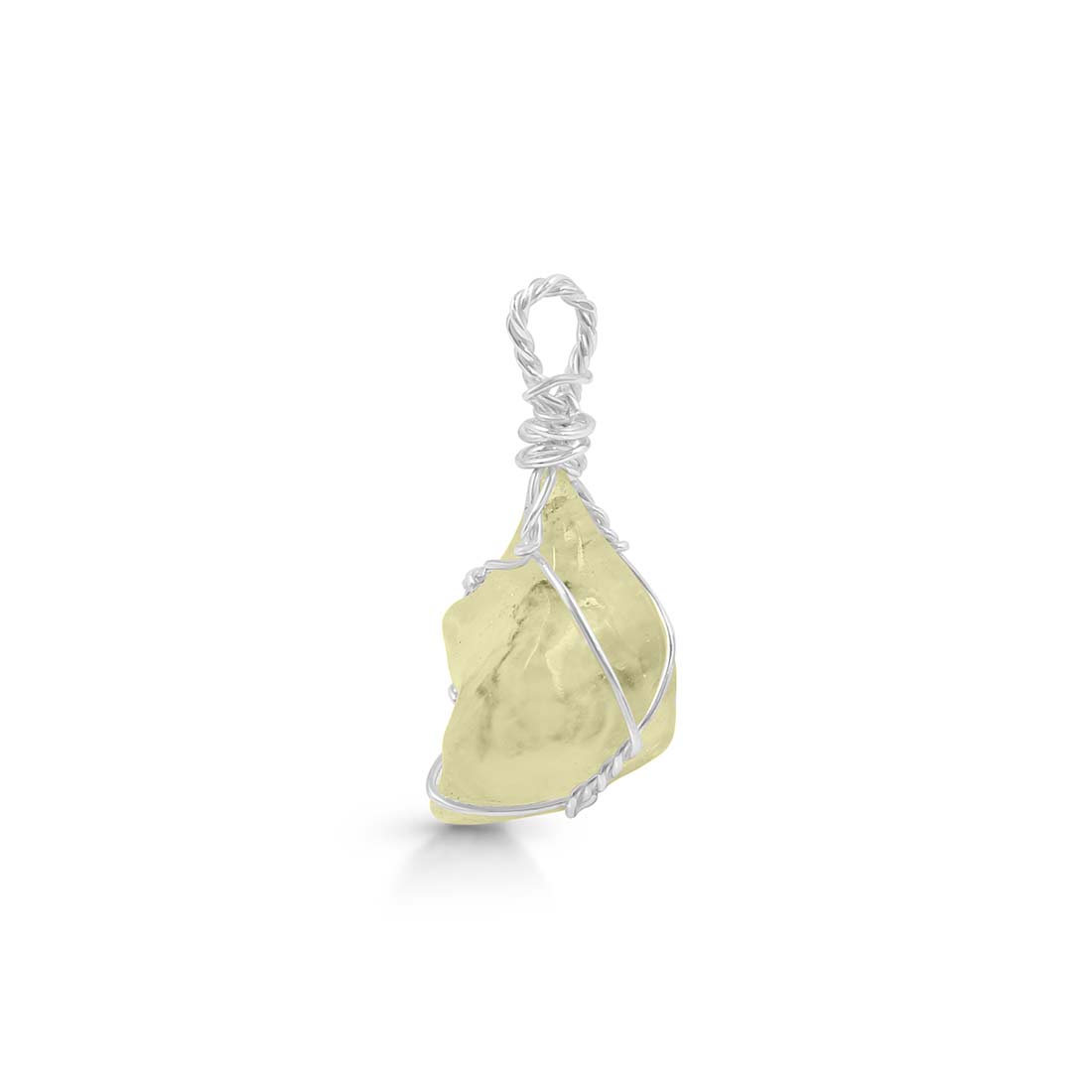 Libyan Desert Glass Pendant-(LDG-P-9.)