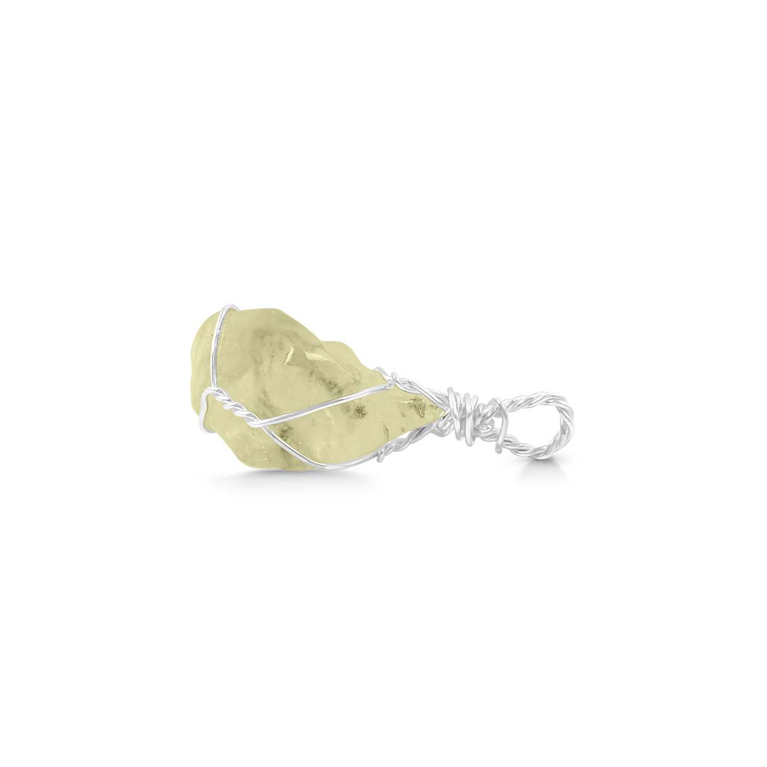 Libyan Desert Glass Pendant-(LDG-P-9.)