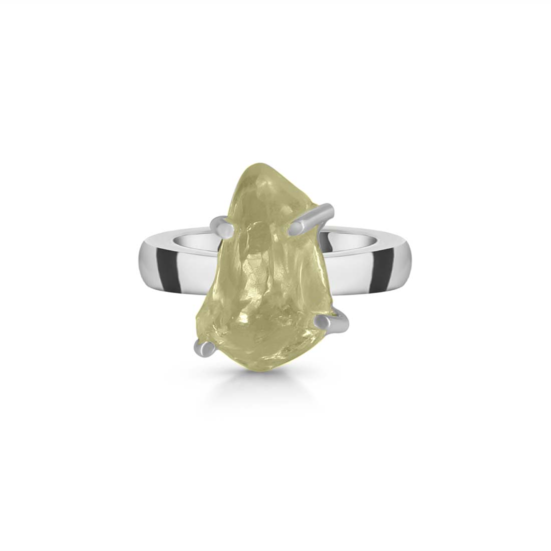 Libyan Desert Glass Ring-(LDG-R-1.)