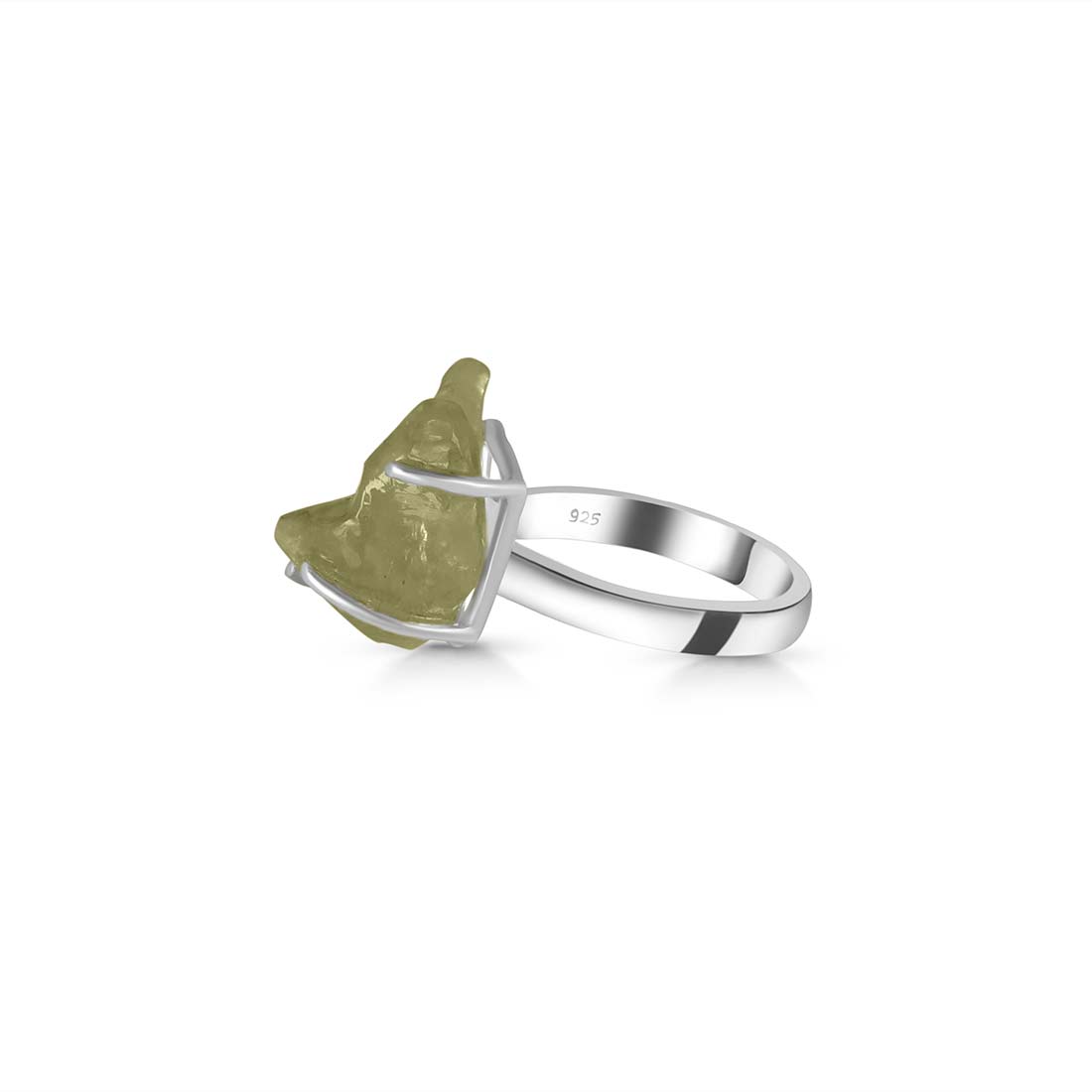 Libyan Desert Glass Ring-(LDG-R-10.)