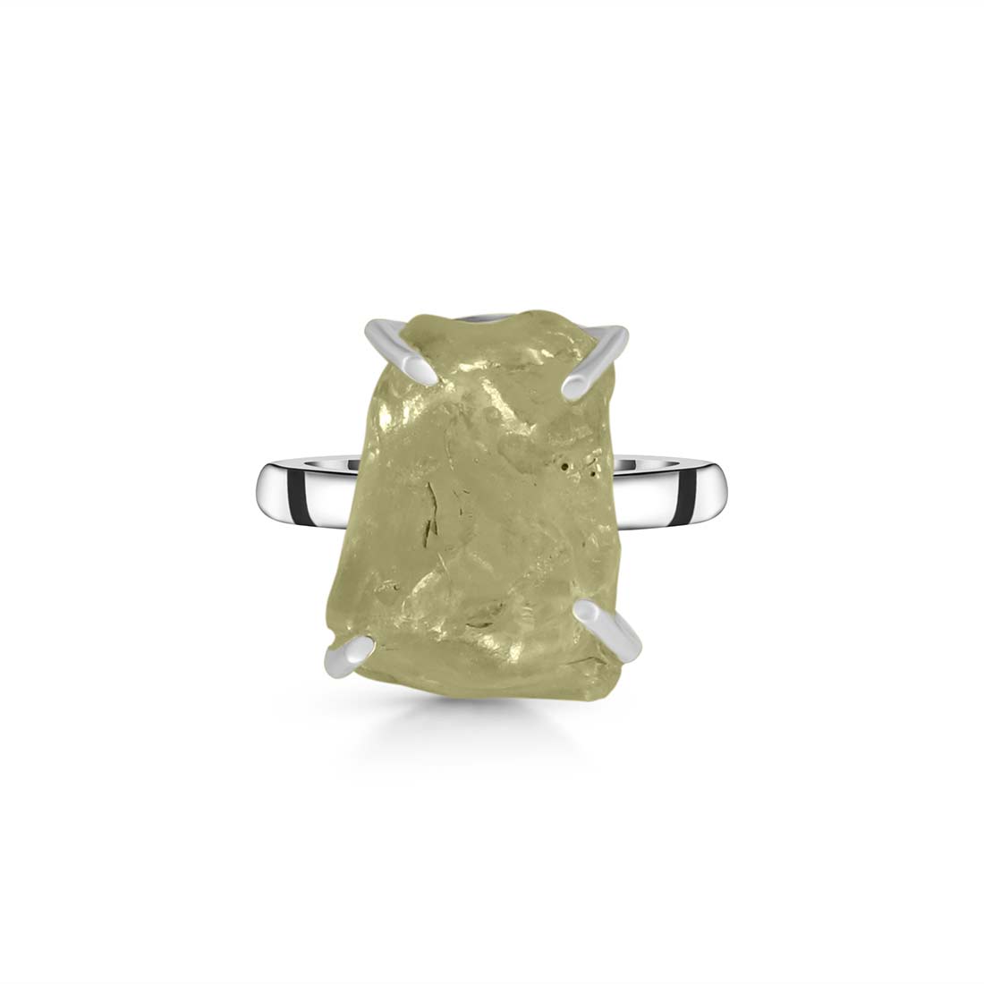 Libyan Desert Glass Ring-(LDG-R-12.)