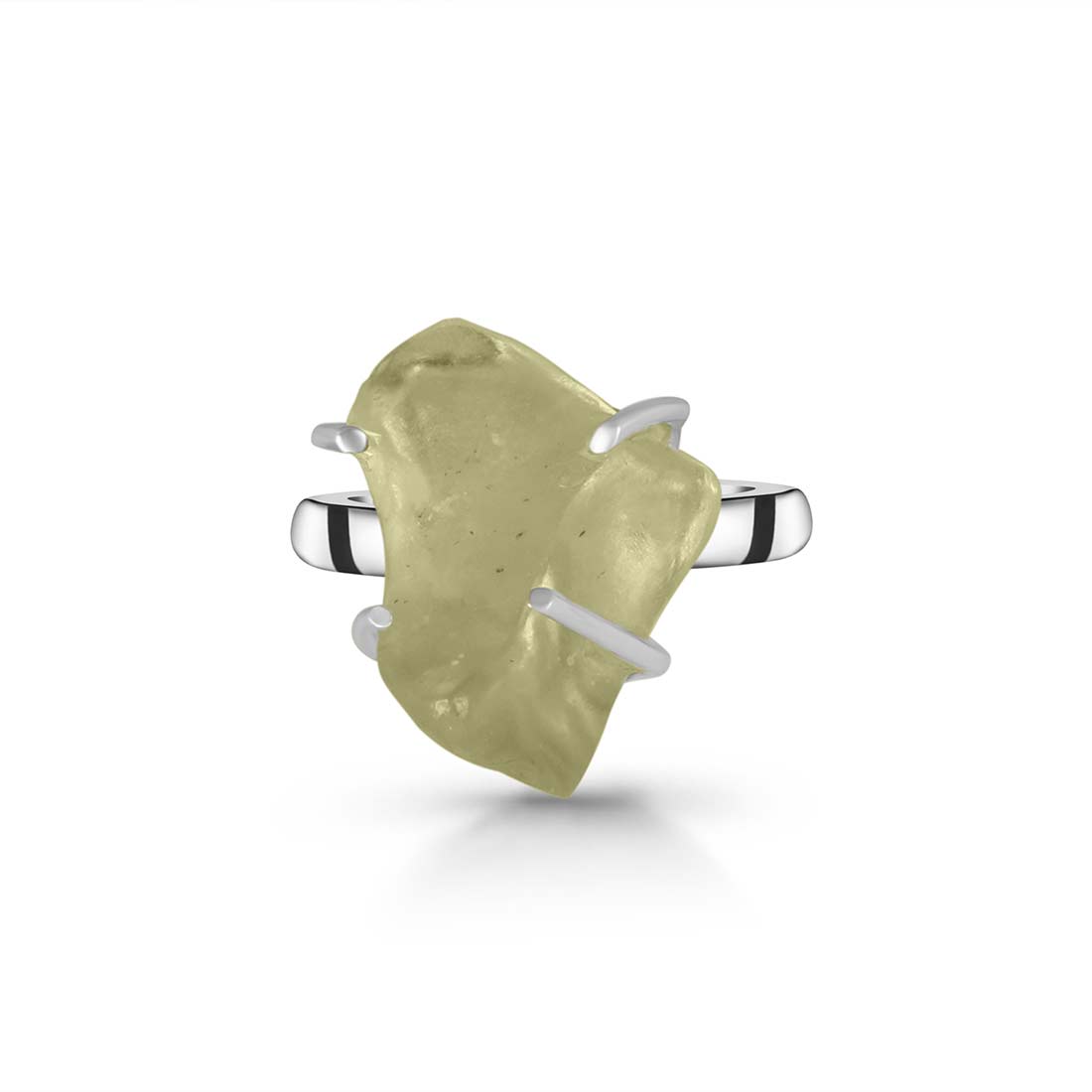 Libyan Desert Glass Ring-(LDG-R-15.)