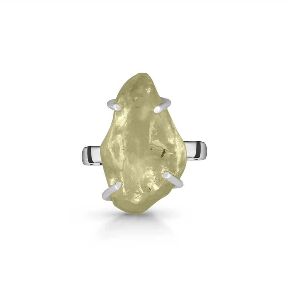 Libyan Desert Glass Ring-(LDG-R-16.)