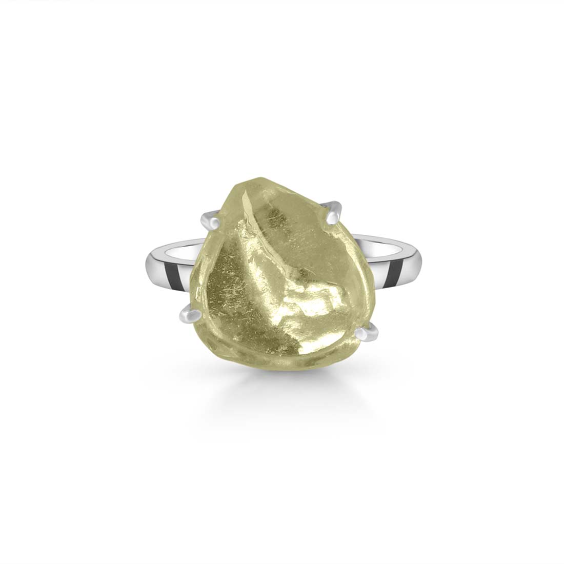 Libyan Desert Glass Ring-(LDG-R-18.)