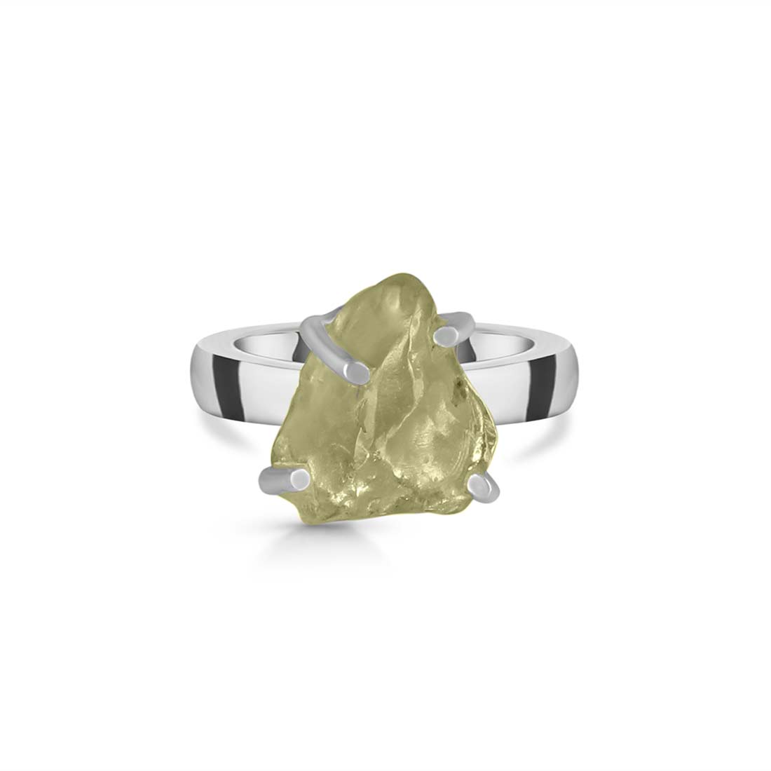 Libyan Desert Glass Ring-(LDG-R-2.)