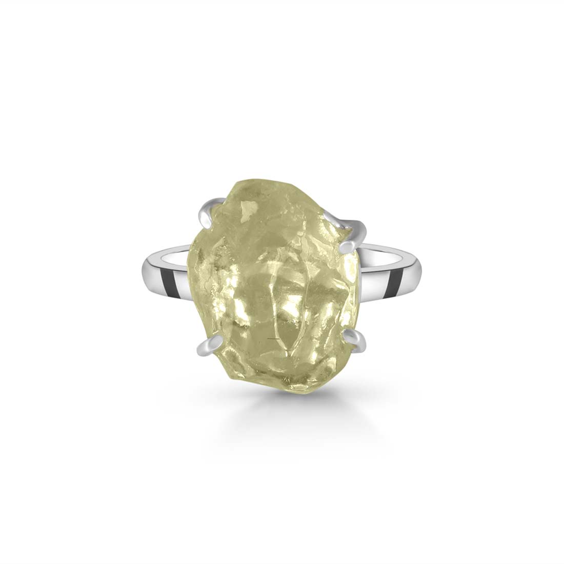 Libyan Desert Glass Ring-(LDG-R-21.)