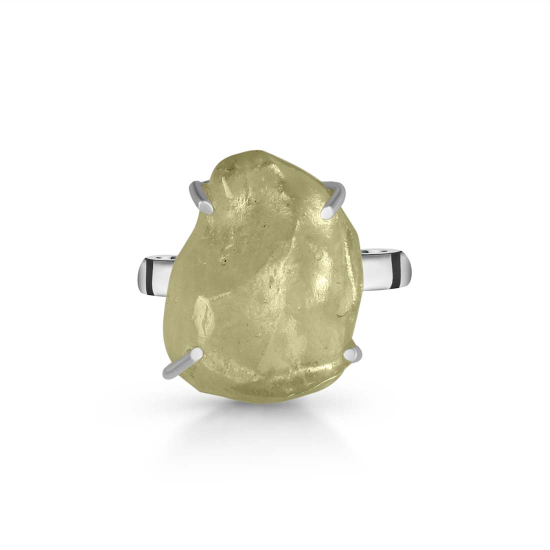 Libyan Desert Glass Ring-(LDG-R-24.)