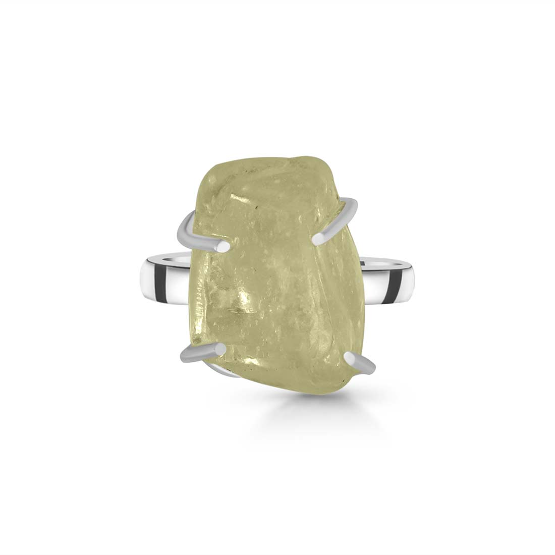 Libyan Desert Glass Ring-(LDG-R-25.)