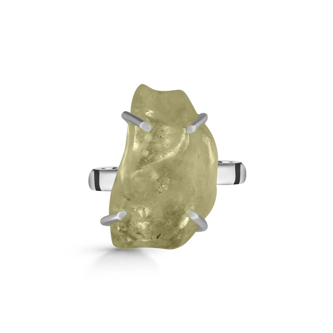 Libyan Desert Glass Ring-(LDG-R-26.)