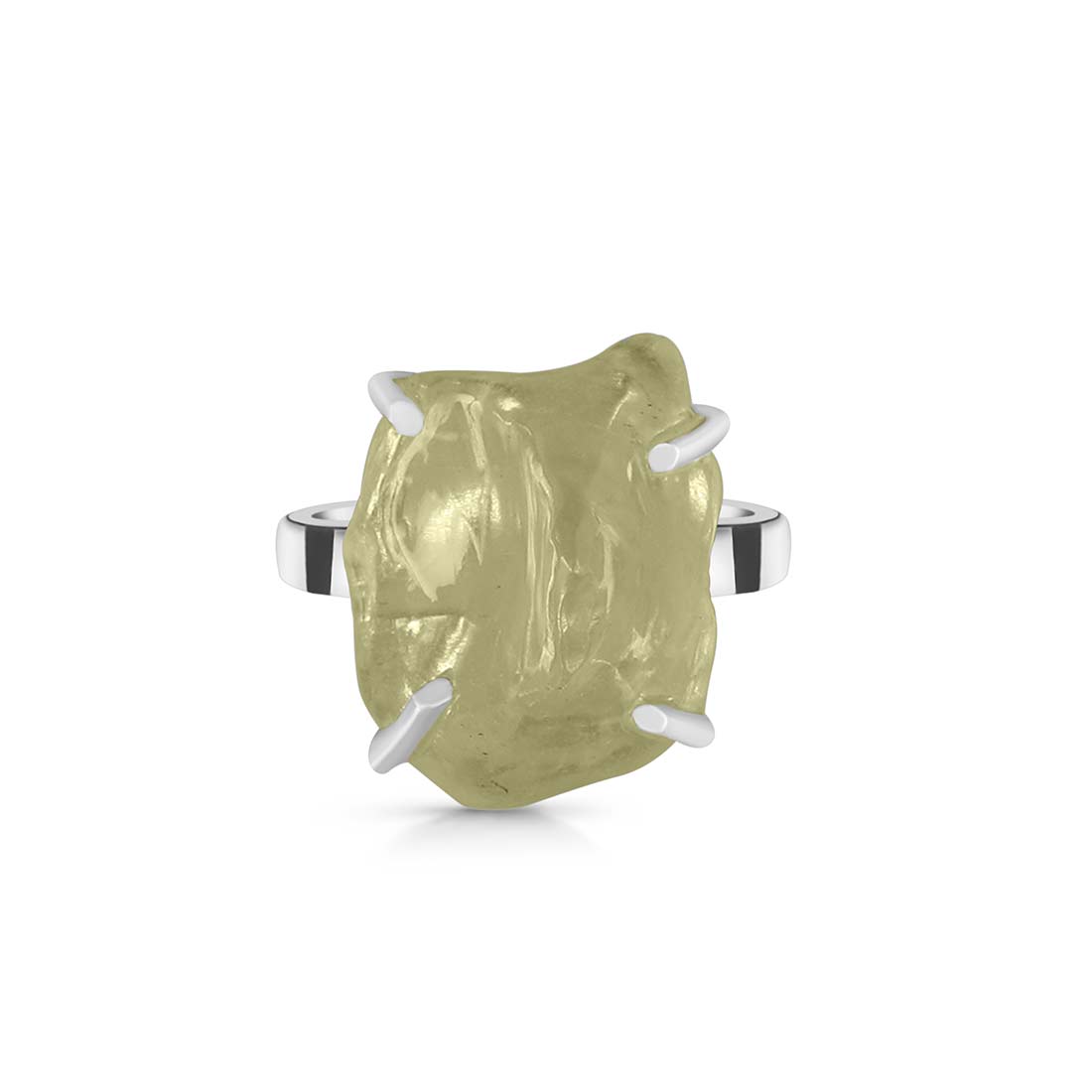 Libyan Desert Glass Ring-(LDG-R-27.)