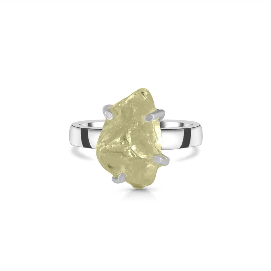 Libyan Desert Glass Ring-(LDG-R-3.)