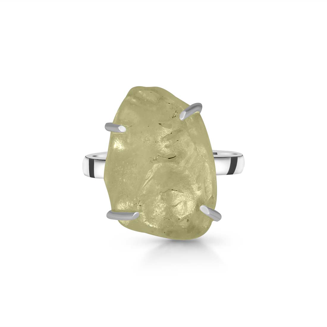 Libyan Desert Glass Ring-(LDG-R-32.)