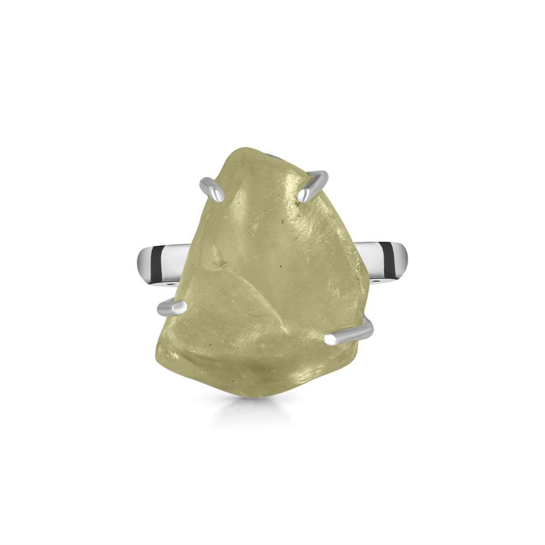 Libyan Desert Glass Ring-(LDG-R-34.)