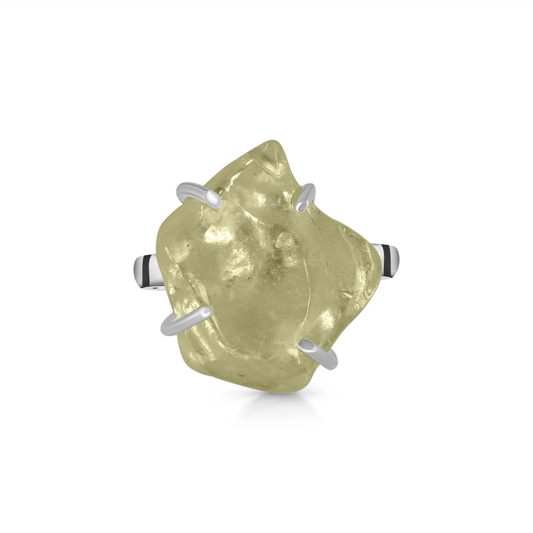 Libyan Desert Glass Ring-(LDG-R-35.)