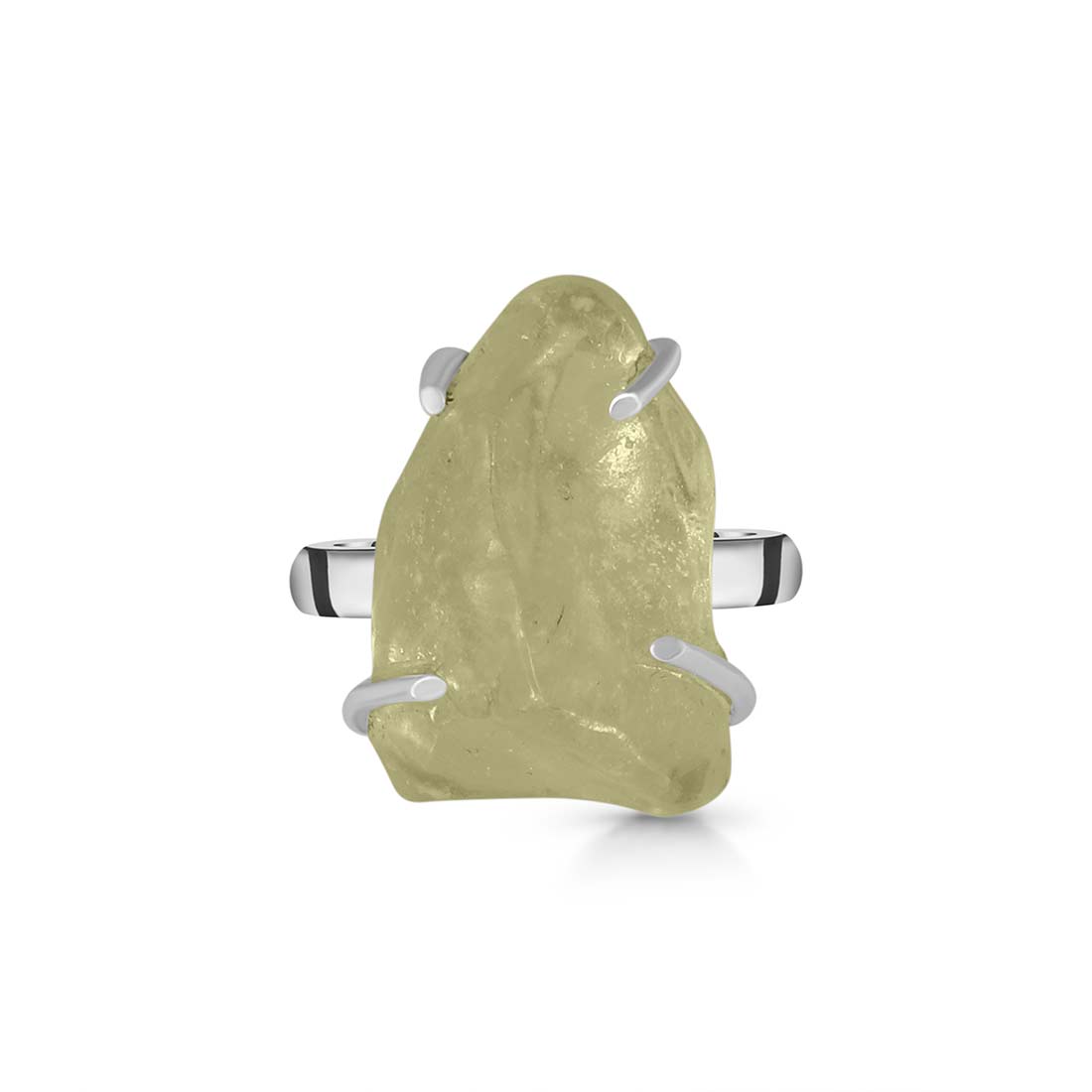 Libyan Desert Glass Ring-(LDG-R-36.)