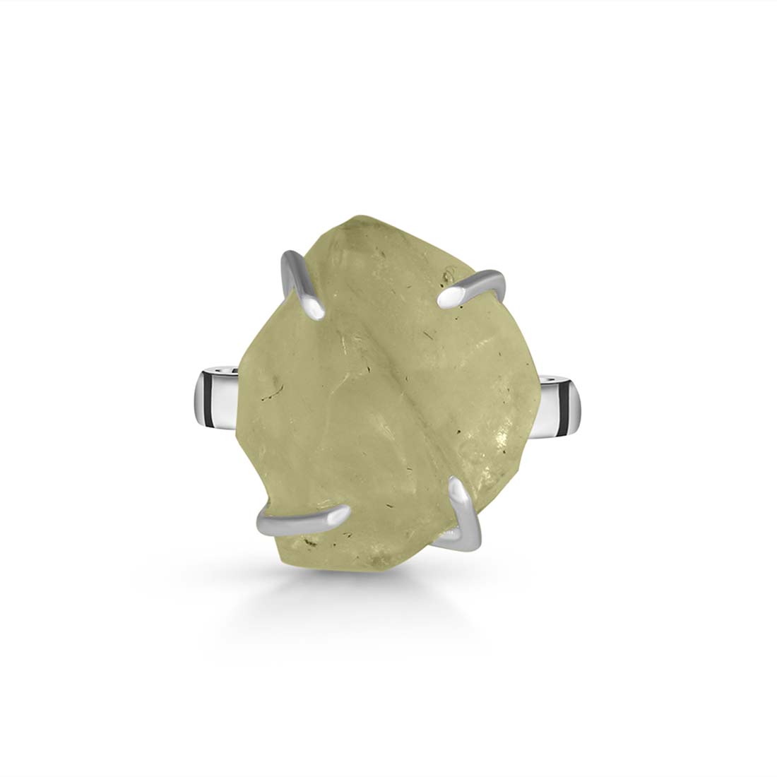 Libyan Desert Glass Ring-(LDG-R-37.)