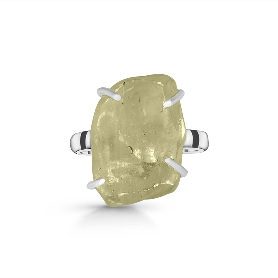 Libyan Desert Glass Ring-(LDG-R-38.)