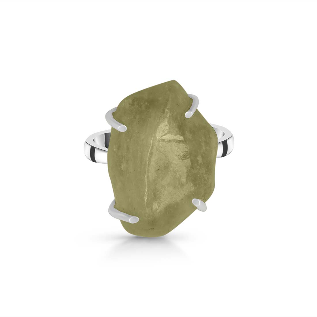 Libyan Desert Glass Ring-(LDG-R-39.)