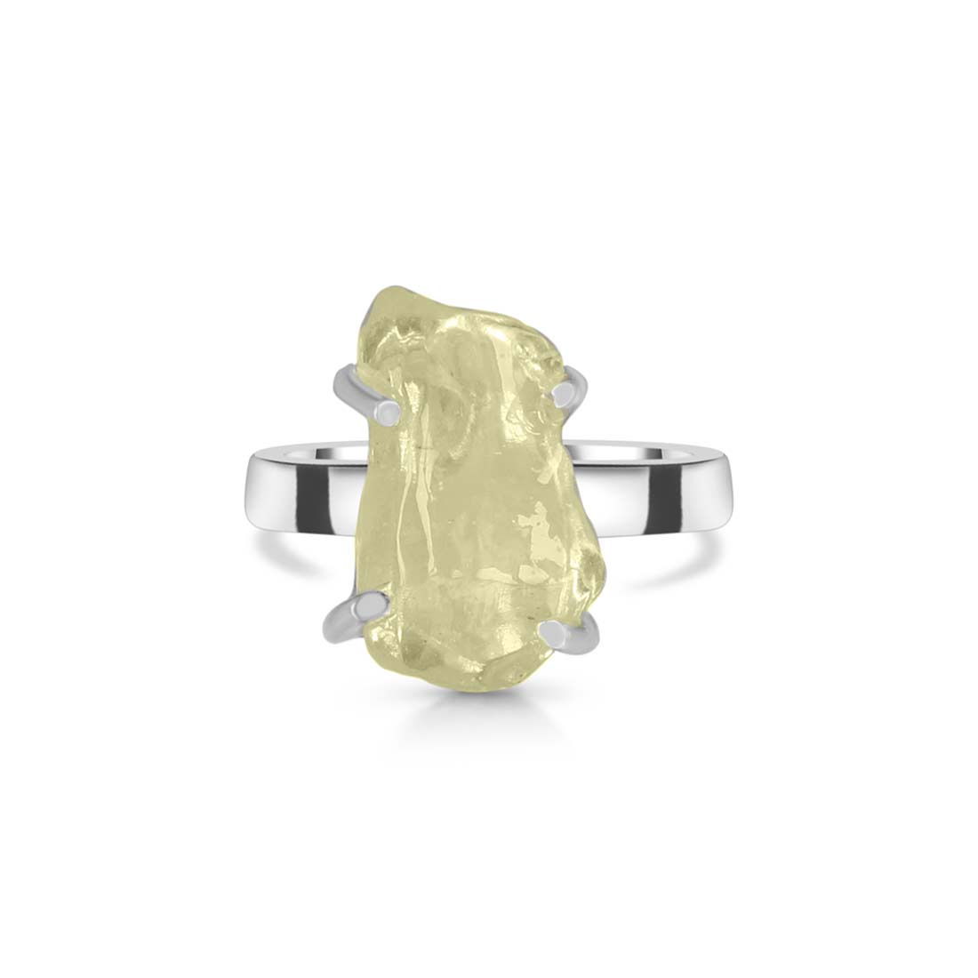 Libyan Desert Glass Ring-(LDG-R-4.)