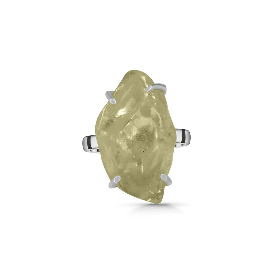 Libyan Desert Glass Ring-(LDG-R-41.)