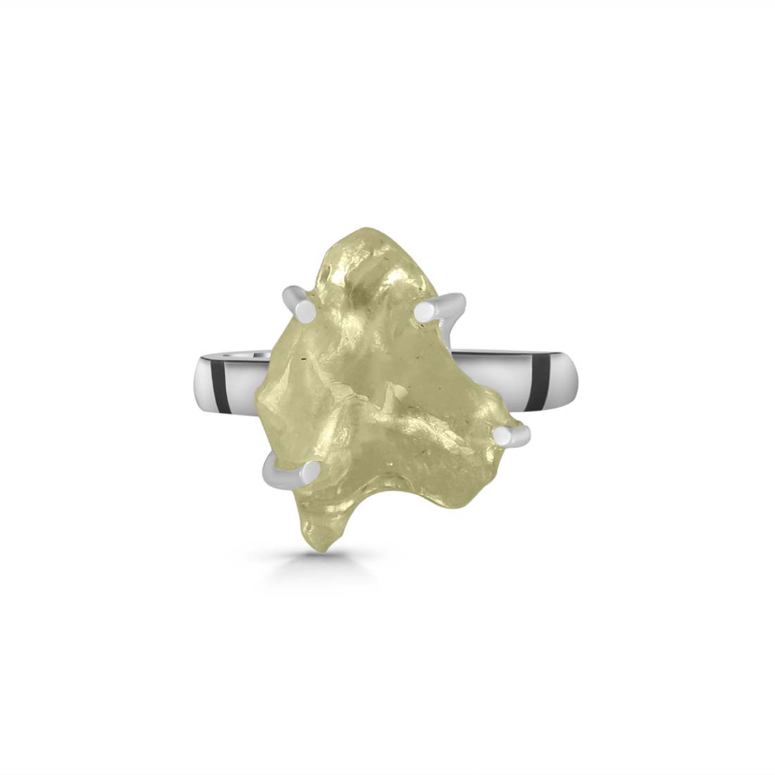 Libyan Desert Glass Ring-(LDG-R-7.)