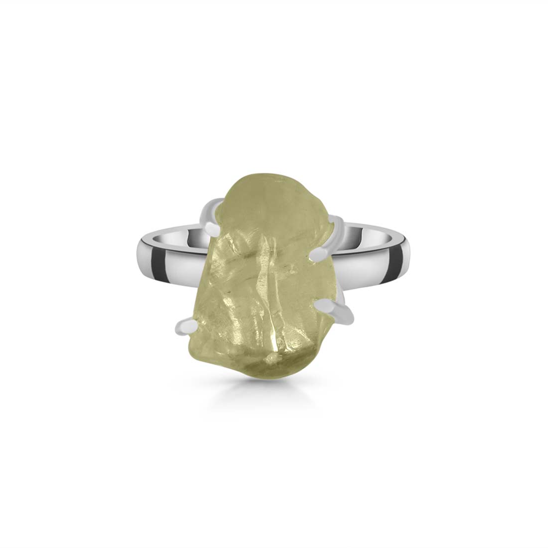 Libyan Desert Glass Ring-(LDG-R-8.)