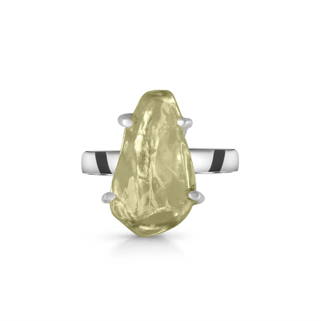 Libyan Desert Glass Ring-(LDG-R-9.)