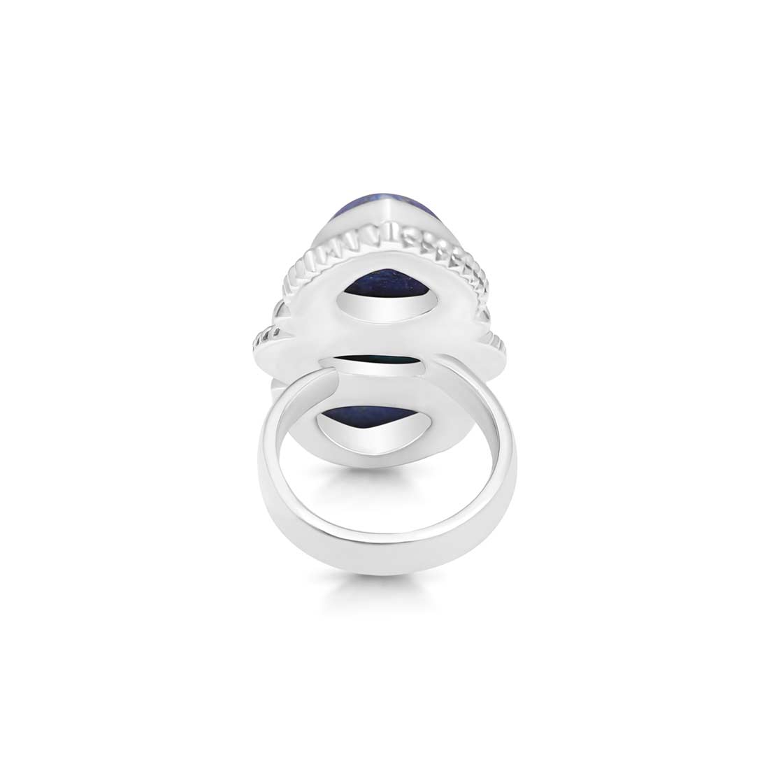 Lapis Lazuli And Turquoise Adjustable Ring-(LLP-CLS-6.)