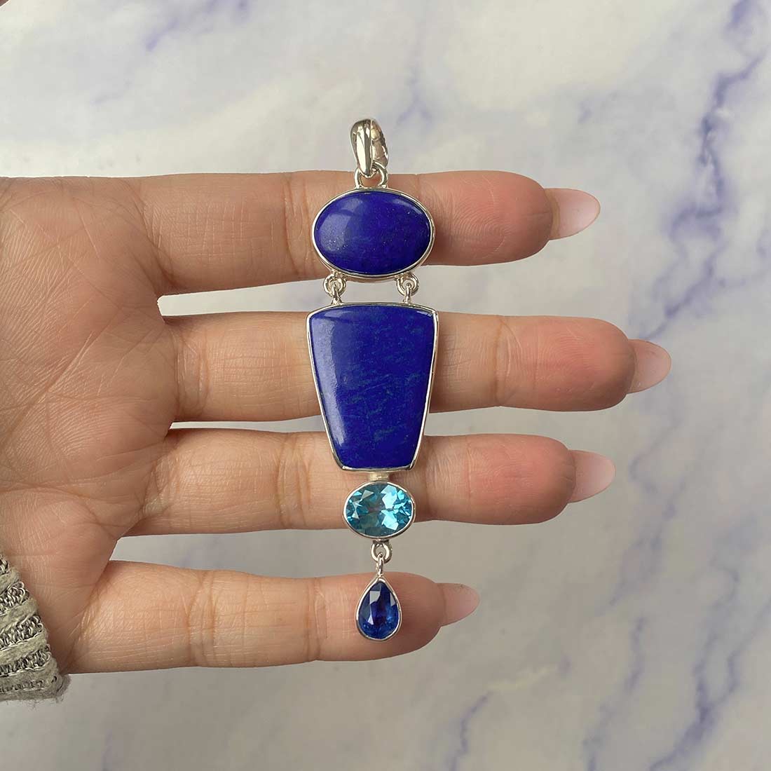 Lapis Pendant-(LLP-P-54.)