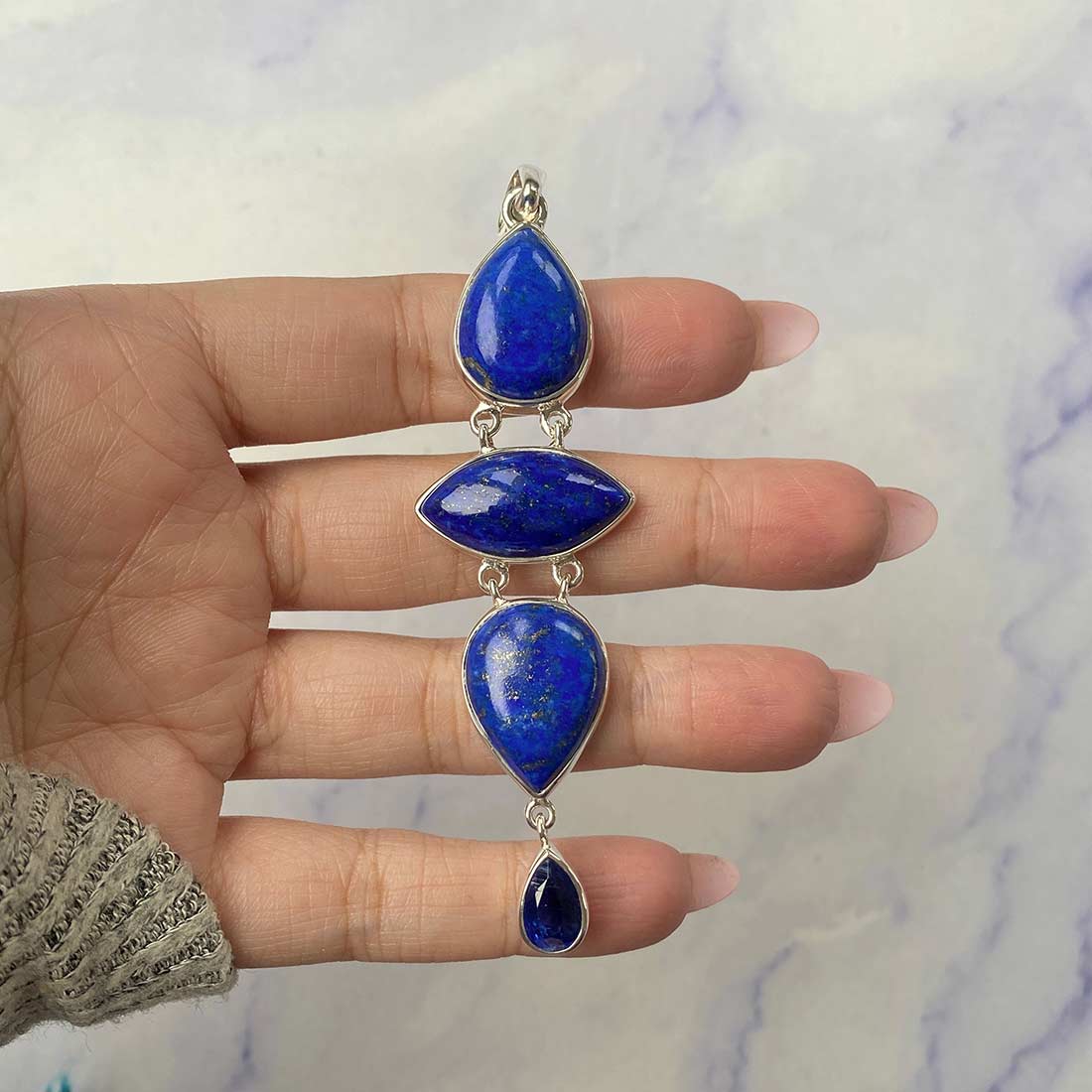 Lapis Pendant-(LLP-P-55.)