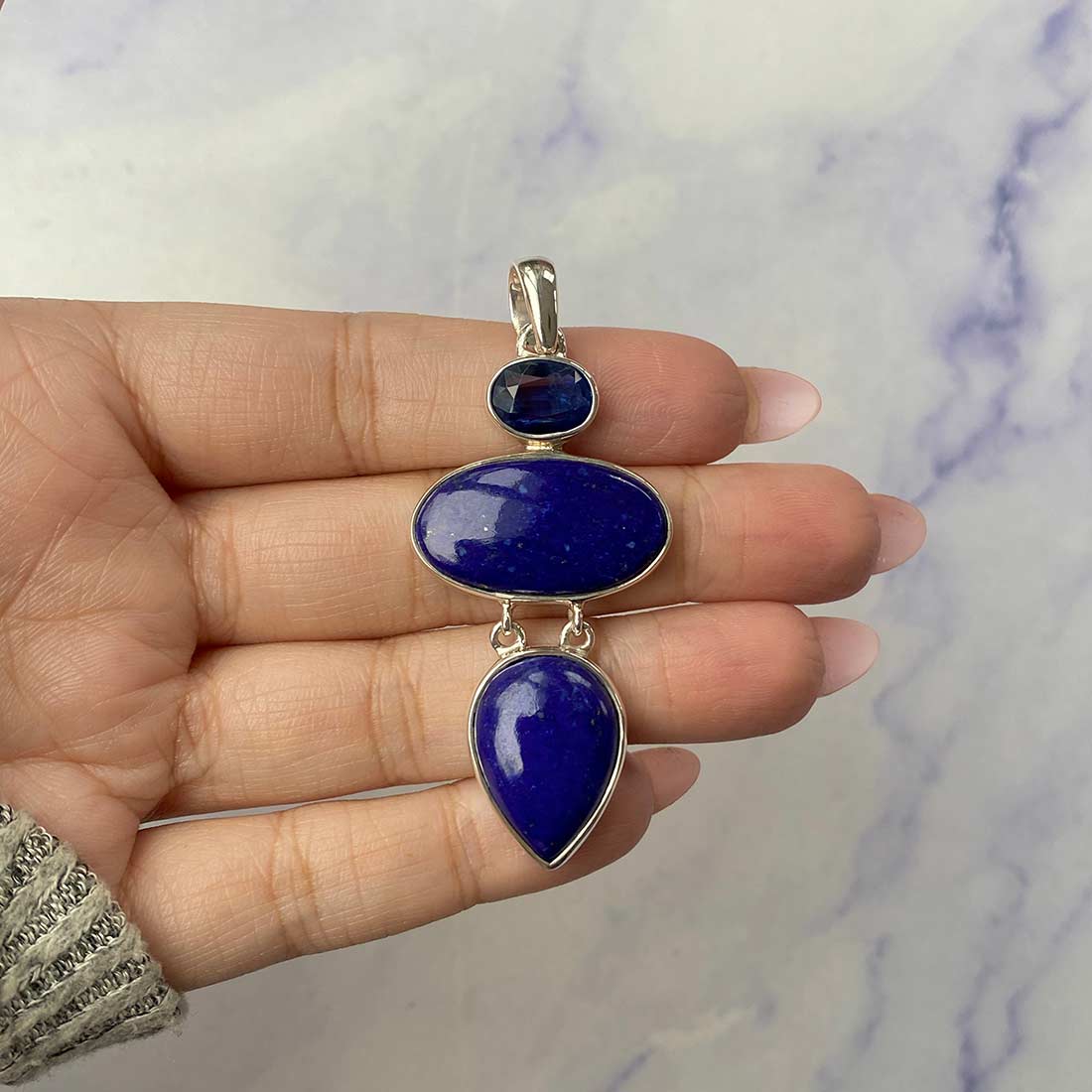 Lapis Pendant-(LLP-P-57.)