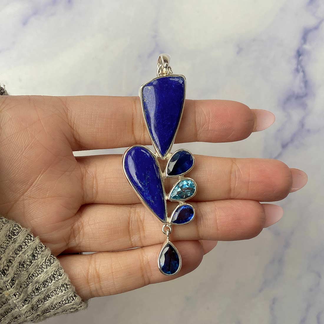 Lapis Pendant-(LLP-P-58.)