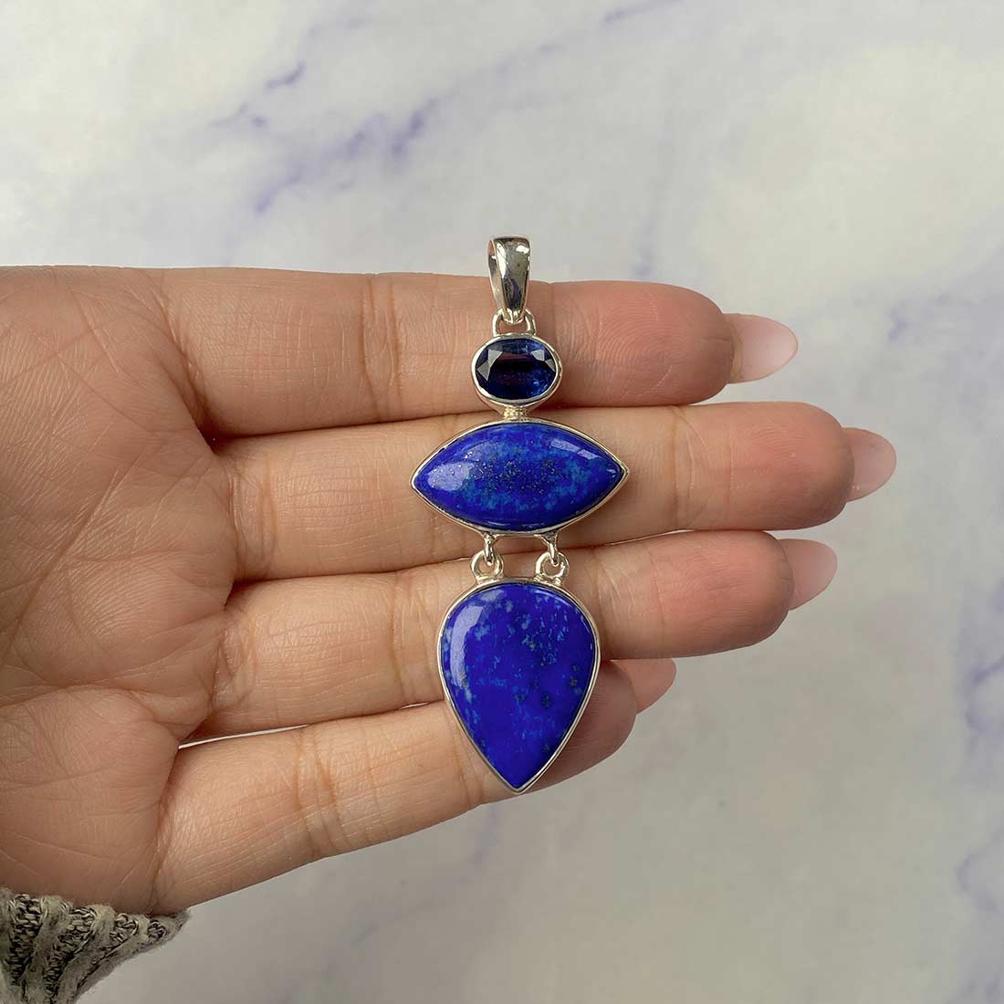 Lapis Pendant-(LLP-P-59.)