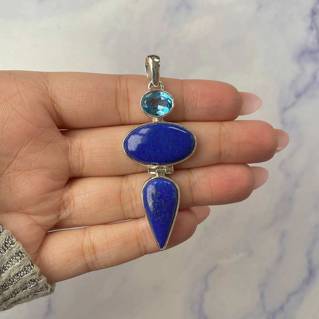 Lapis Pendant-(LLP-P-61.)