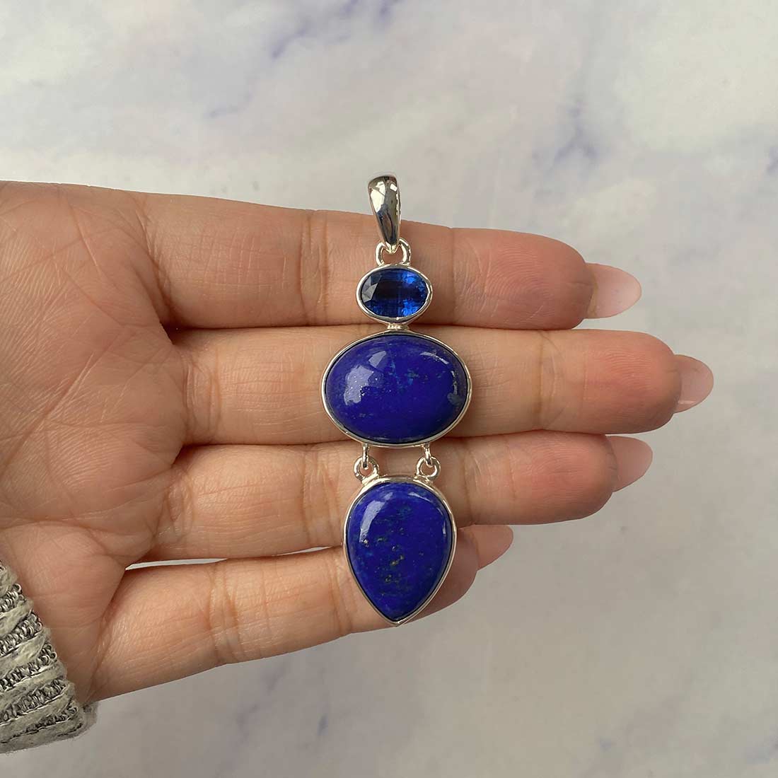 Lapis Pendant-(LLP-P-64.)