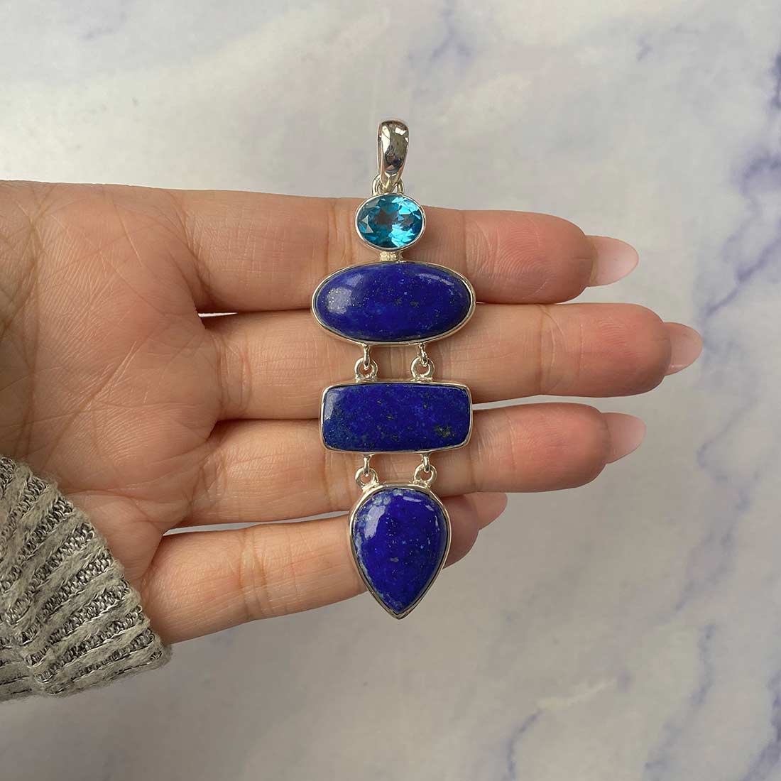 Lapis Pendant-(LLP-P-65.)