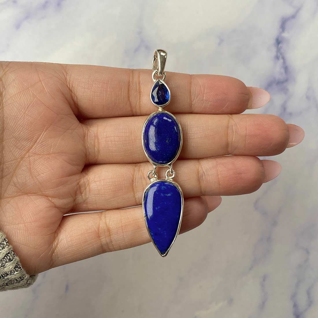 Lapis Pendant-(LLP-P-67.)