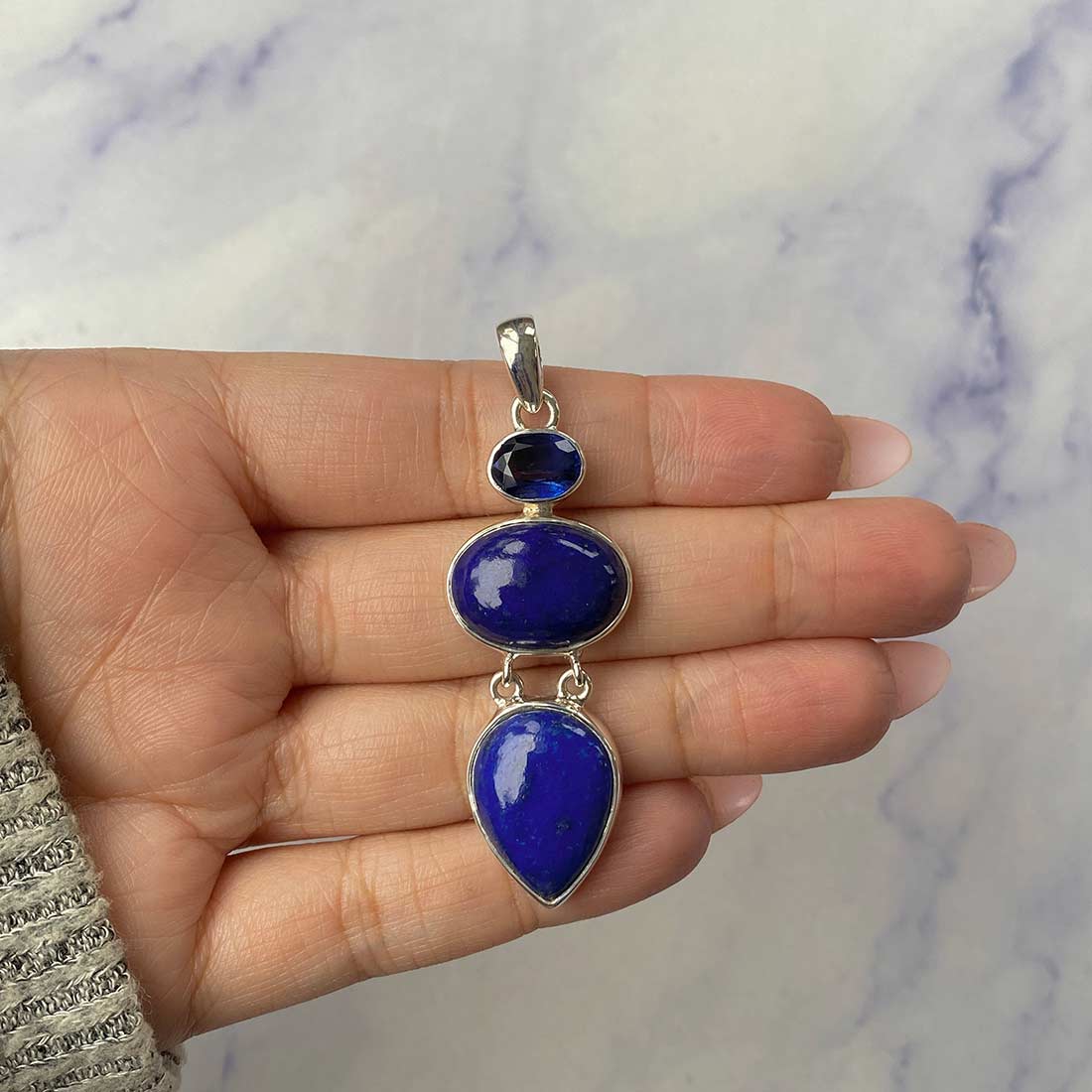 Lapis Pendant-(LLP-P-74.)