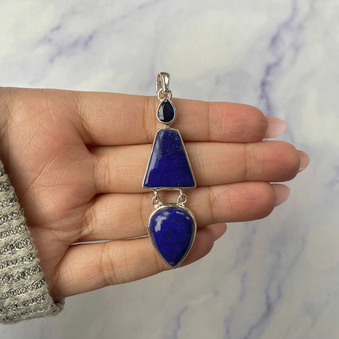 Lapis Pendant-(LLP-P-75.)