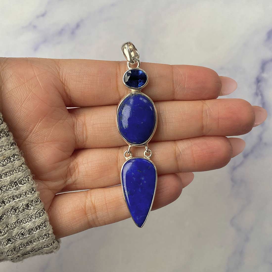 Lapis Pendant-(LLP-P-76.)