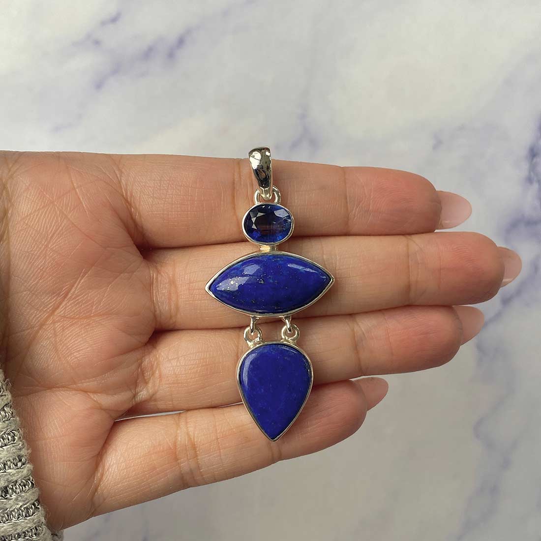 Lapis Pendant-(LLP-P-77.)